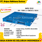 Pallet Plastik Ukuran Besar Industri Type NPD 1513