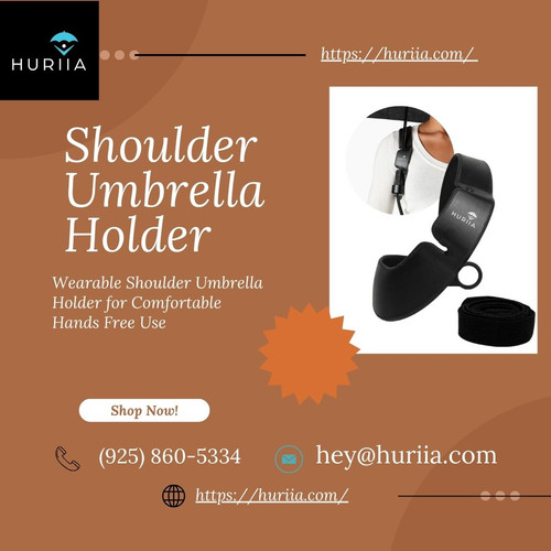 Wearable Shoulder Umbrella Holder for Comfortable Hands Free Use.jpg
