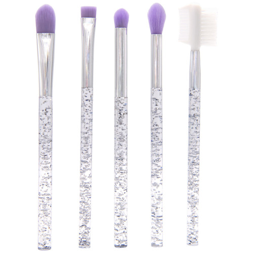 ROYAL BRUSH Chique 5 pcs Bold Eye Purple With Silver Glitter.jpg