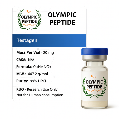 Testagen 20mg Peptide for Hormonal Research – Olympic Peptide.png
