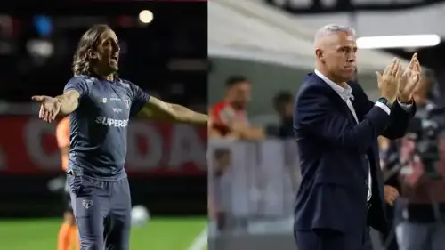 Desempenho em jogo: São Paulo compara resultados de Zubeldía e Crespo na temporada atual