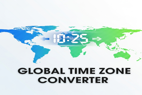 global time zone converter convert a date and time from a source time zone to any target time zone