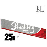 Sedas Smoking King Size Master Prata MCB Kit C 25 Livretos 5527 (5)