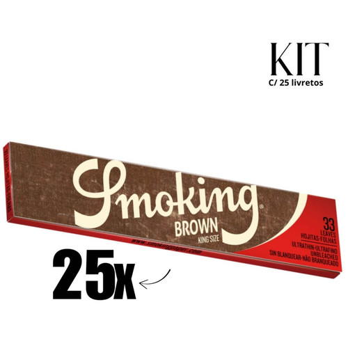 Sedas Smoking King Size Brown MCB Kit C 25 Livretos 5526 (5)