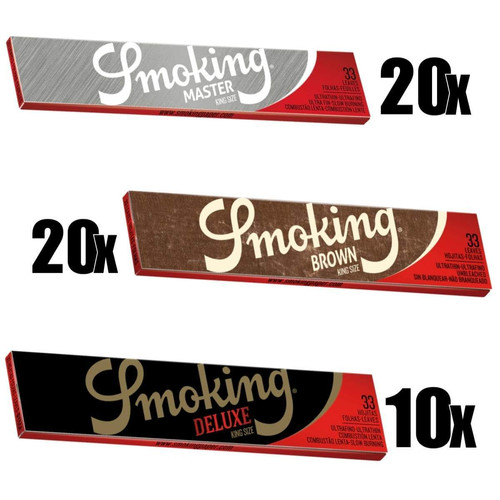 Sedas Smoking King Size MCB BrownMasterDeluxe Kit C 50 Livretos 5524 (8)