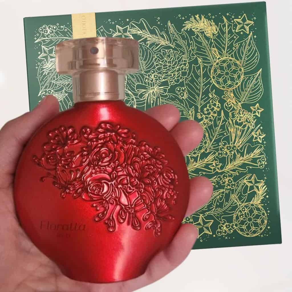 Presente Floratta Red: Colônia 75ml + Caixa Presenteável