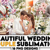 Beautiful Cute Weddings Clipart Bundle 77279870