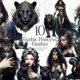 Gothic Princess And Panther Bundle 72677021