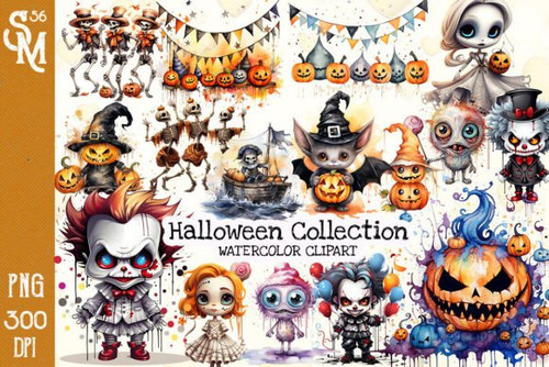 Halloween Collection Sublimation Clipart 74506202.jpg