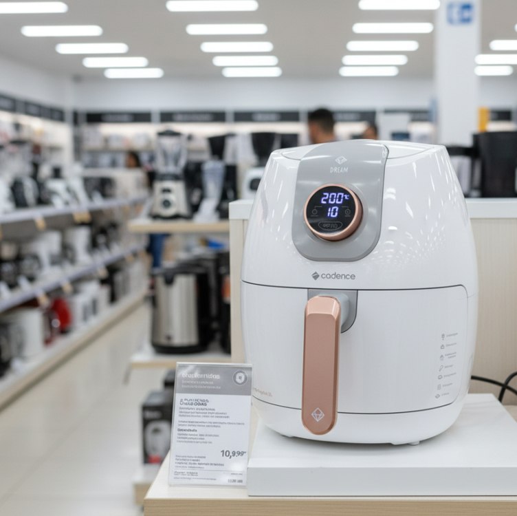 Fritadeira Sem Óleo 3l Cadence Dream Rosé Gold