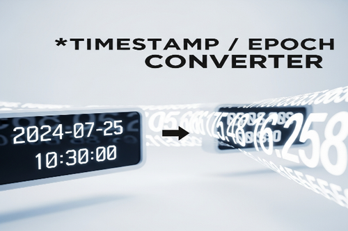 timestamp epoch converter convert between human readable dates and unix timestamps epoch time