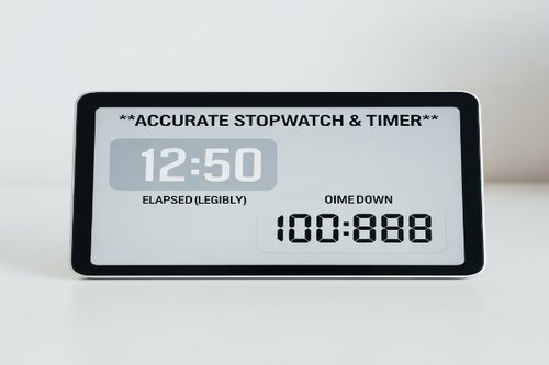 stopwatch countdown timer accurate timing for tracking elapsed time or setting an alarm