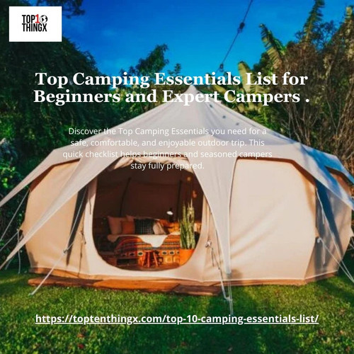 Top Camping Essentials List for Beginners and Expert Campers ..jpg