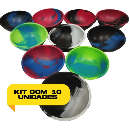 Cuia de Silicone 50mm Kit C 10 Unidades 5415