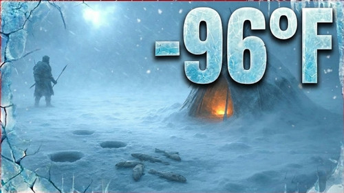 Solo Camping A Man Alone on the Ice River Survival in the Frozen Wilds Extreme Cold Documentary.jpg