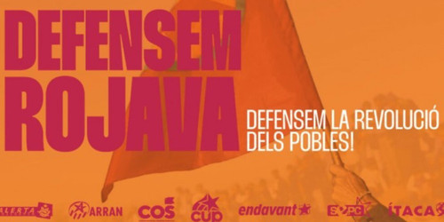 Katalonya’dan direnişe destek: Emperyalizmi yenelim, Rojava’yı savunalım Katalonya’dan direnişe destek: Emperyalizmi yenelim, Rojava’yı savunalım