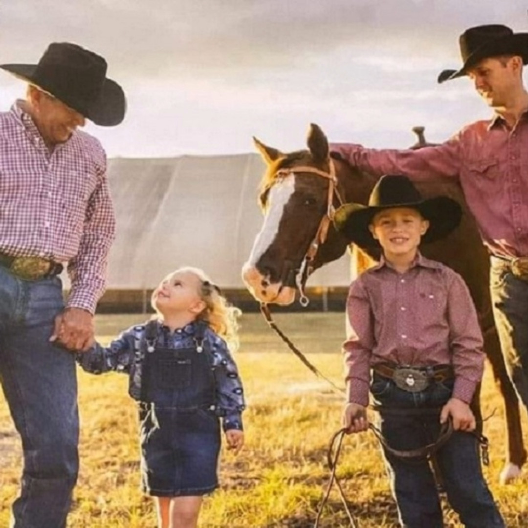 Happy 44th Birthday to George Strait son Bubba who was born May 14,1981 and made George a proud