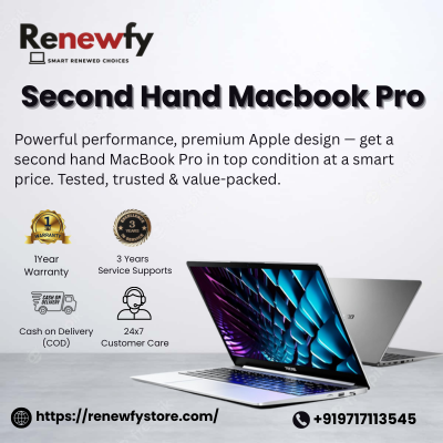 Second hand macbook pro | Renewfy Store short.png