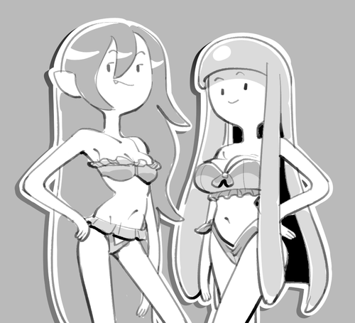 macy and bubblegum swimsuit sketch.png