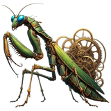 Gottesanbeterin Steampunk (6)