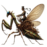 Gottesanbeterin Steampunk (5)