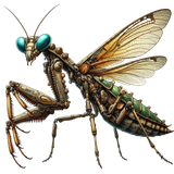 Gottesanbeterin Steampunk (4)