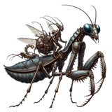 Gottesanbeterin Steampunk (3)