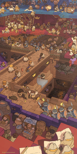 underground dwarf fortress by 'SaltyCouscous'.png