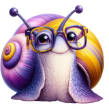 Schnecke,mit Brille (3)