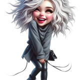 Frau mit Brille (10)