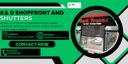 Get the most out of shutter doors with durable, secure, and professionally installed solutions designed to protect your property and enhance its appearance. Our shutter doors are ideal for shops, warehouses, garages, and commercial spaces, offering smooth operation, high-strength materials, and long-lasting performance. From new installations to repairs and regular maintenance, we ensure safety, reliability, and peace of mind. Contact us today at +44 7407057984 for expert service and advice. Visit Us: https://kdshopfrontandshutters.com/

For more information visit: https://share.google/gBNiVH7nEfQIp4Yne