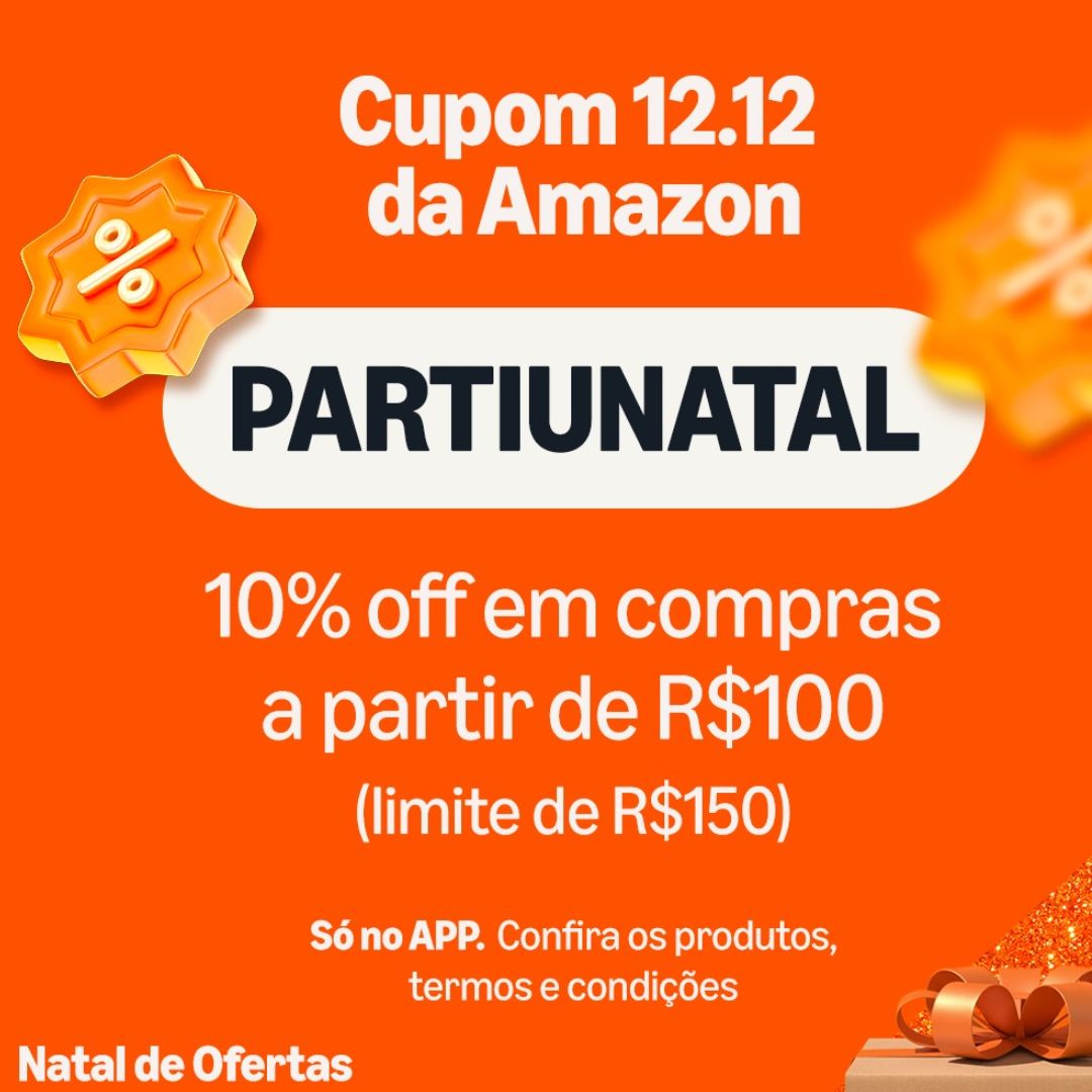 10% OFF em compras acima de R$100 no APP – Limitado a R$150
