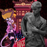 Hazbin Hotel, Helluva Boss, Trigger Warning, Horror, Gore, Crossover.png
