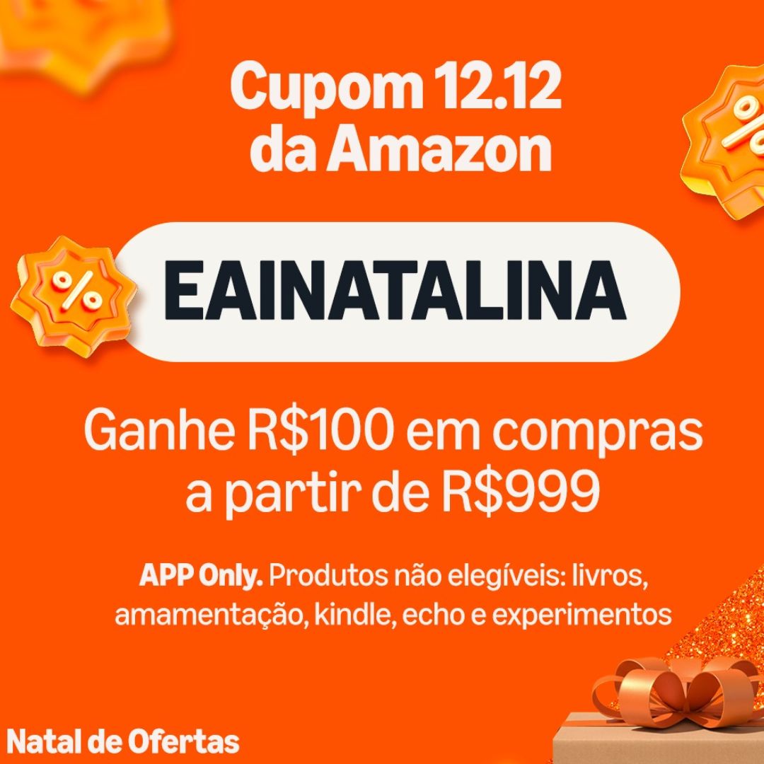 Cupom de R$ 100 OFF em Compras acimada de R$ 999