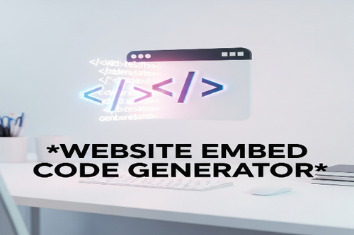 website embed code generator