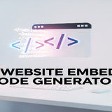 website embed code generator