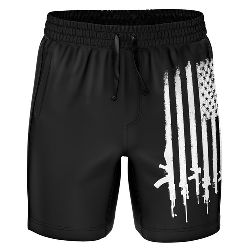16 Fleece Shorts Front Distressed Flag copy.jpg