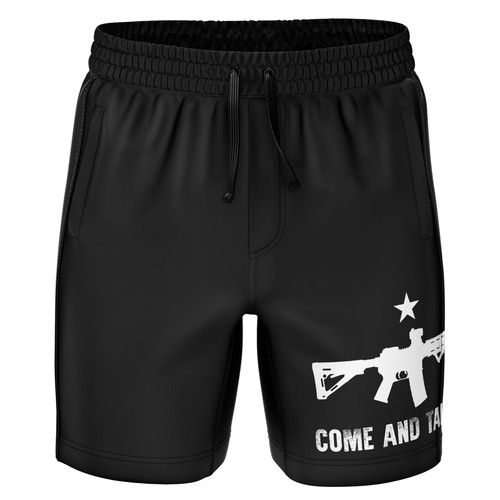 16 Fleece Shorts Front Come and Take it copy.jpg