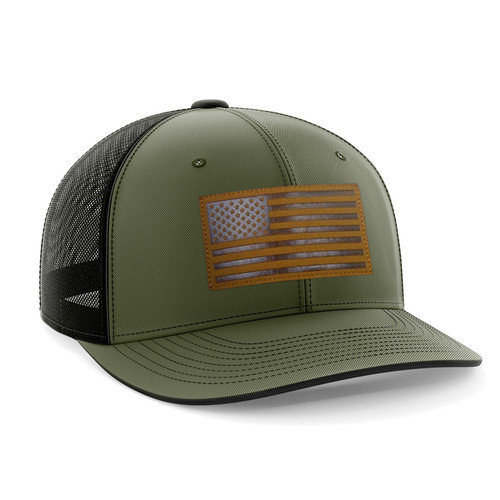 11 Snapback Front Old Glory Khaki.jpg