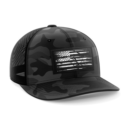 11 Snapback Front White Flag Black camo multi.jpg