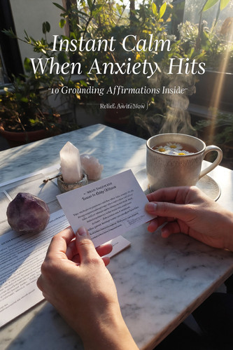 Zainab Lunje Delicate hand gently holding single printable affirmation card on 822749fc ae15 4f03 a2.jpg