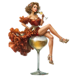 A girl in the glass 3