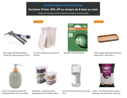 Cupom 30% OFF na compra de 8 itens ou mais Amazon.jpg