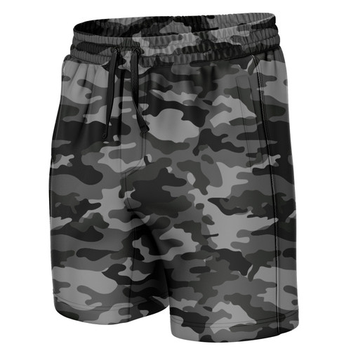 18 Fleece Shorts Side Black black camo.jpg