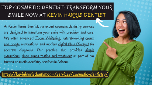 Top Cosmetic Dentist Transform Your Smile Now At Kevin Harris Dentist.png