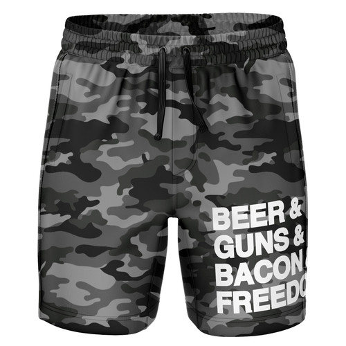 16 Fleece Shorts Front Bacon PVC.jpg