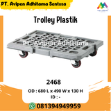 Trolley Plastik Industri Heavy Duty Type 2468