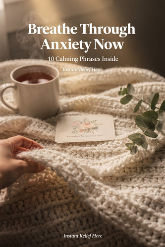 Zainab Lunje Hand turning printable affirmation card on knitted throw blanket 0b6290e3 5acf 465a a22.jpg