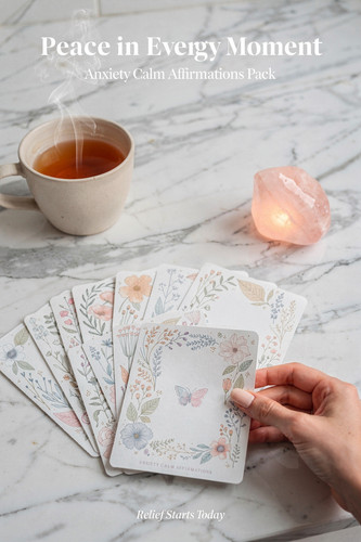 Zainab Lunje Flat lay with depth of printable affirmation cards fanned on marb 7d96c693 fbbf 423e 99.jpg