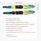 us HSQSJK54INCHM9FM6V0 original img v1 water skis f6